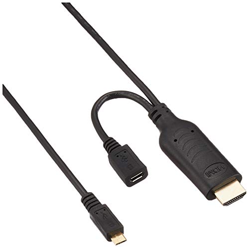 ELPA Кабель-хост MHL, кабель MHL с преобразованием HDMI, 2 м, USB-MHL200P