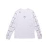 Мужская футболка с длинным рукавом Dri-Fit Lebron Basketball Grid, белые топы CD0926-121