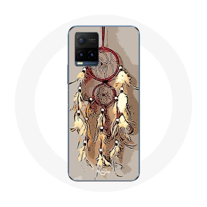 Coque pour Vivo Y21s 2021 / Y21 2021 Attrape Rêve Marron