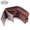 Men's Genuine Leather RFID Tri-Fold Wallet & Card Holder