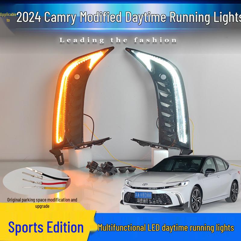 LED Daytime Running & Fog Lights for 24-model Toyota Camry 2.0 Sport