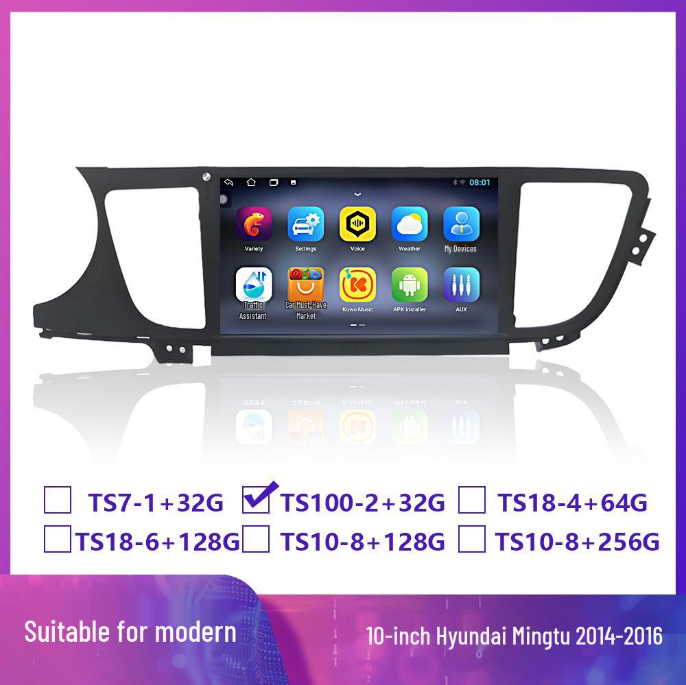 Android Large Screen GPS Navigation with Bluetooth CarPlay for Hyundai Mistra 2014-2016