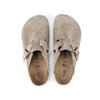 Бостон Birkenstock Мягкая стелька Замша Узкий 'Тауп' 0560771
