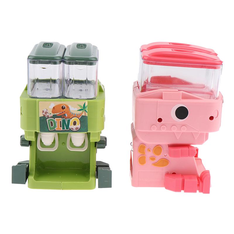 Мультяшный динозавр, игрушечный диспенсер для воды, милый фонтанчик для питья сока и молока, имитация кухонной игрушки, машина для питья для детей