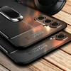 Мягкий силиконовый чехол с текстурой кожи личи для Oneplus Nord CE 3 Lite, чехол-держатель с магнитным кольцом для Nord CE3 Lite N30 со шнурком