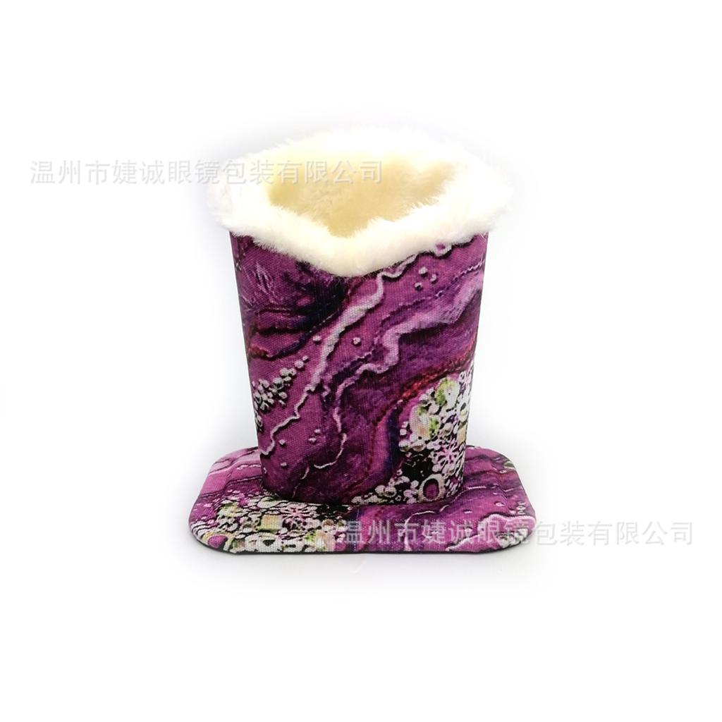 - Плюшевый держатель для очков Очаровательный мультяшный держатель для очков и ручек Настольное хранилище Стойка для хранения очков