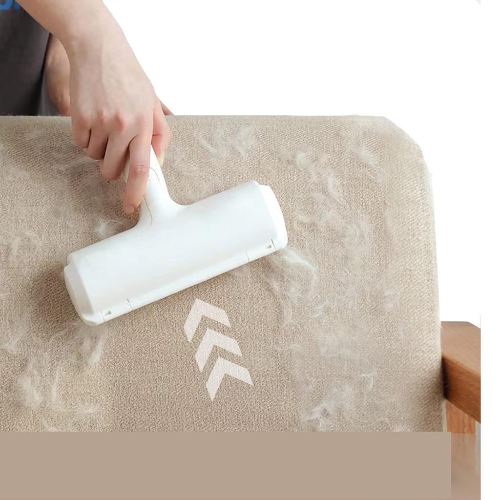 Self-Cleaning Base Pet Lint Hair Remover Brush Dog and Cat Fur Remover Roller Stocked Plastic Material