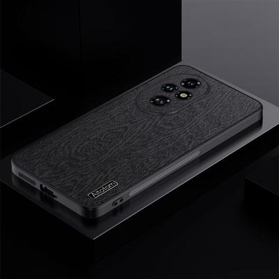 Чехол для Honor 200 5G, задняя крышка для телефона из ПУ кожи с текстурой дерева