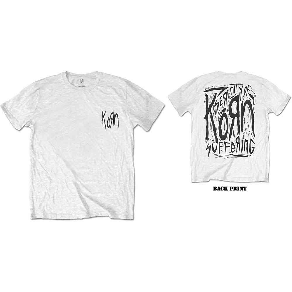 Korn Kornts08mw03 Tshirt White Large (4042)