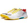 Коллекция Li Ning для настольного тенниса Устойчивые к истиранию Дышащие Поддерживающие Низкие Кроссовки для настольного тенниса Унисекс Белый Желтый APPU003-4