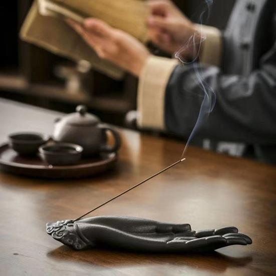 Подставка для благовоний в виде декоративной лягушки, подставка для благовоний, курильница, улавливатель пепла для ароматерапии, йоги, медитации, снятия стресса и беспокойства