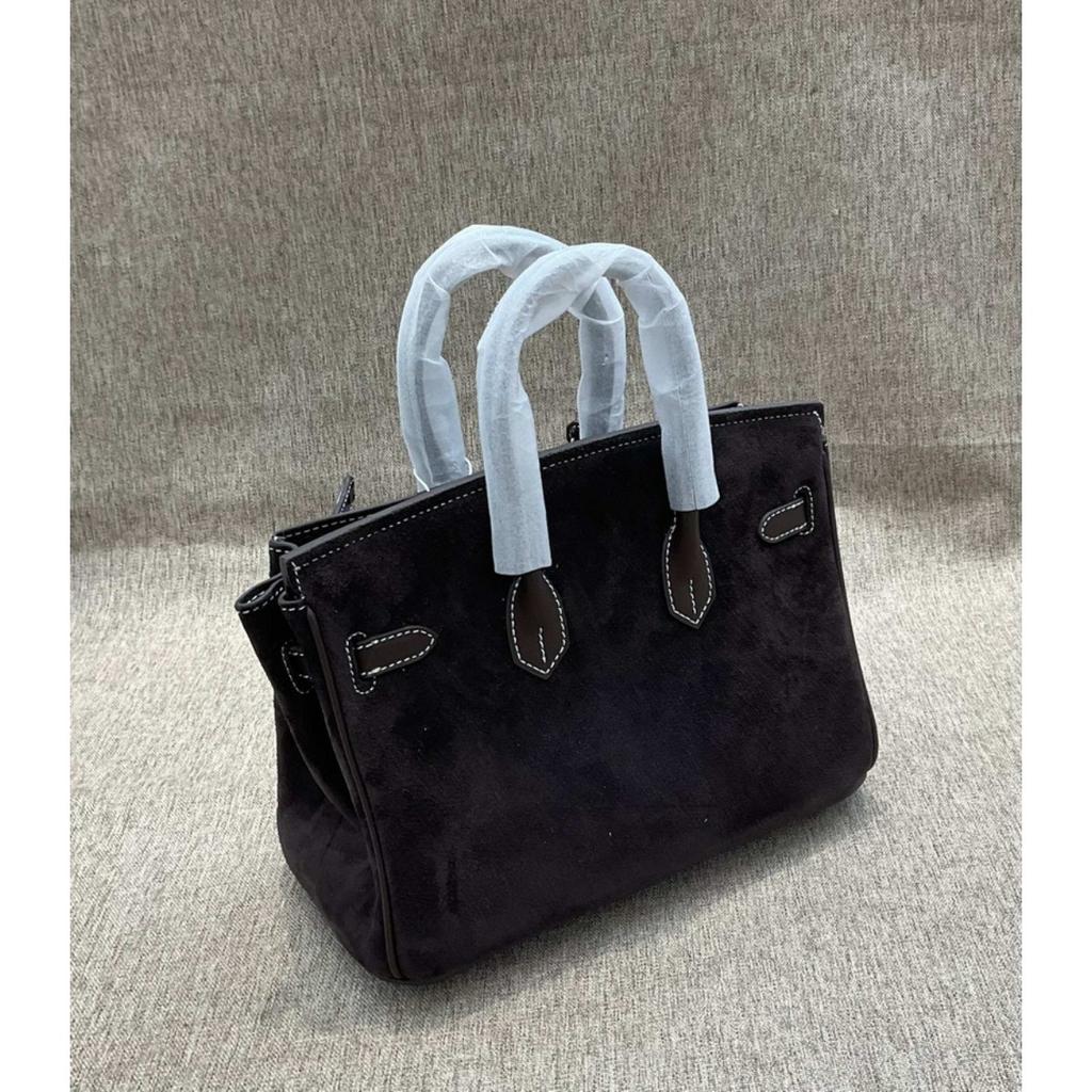 Новая кожаная женская сумка 2025 года, анти-бархатная коровья кожа с матовой кожей, классическая модная платиновая сумка, портативная сумка через плечо