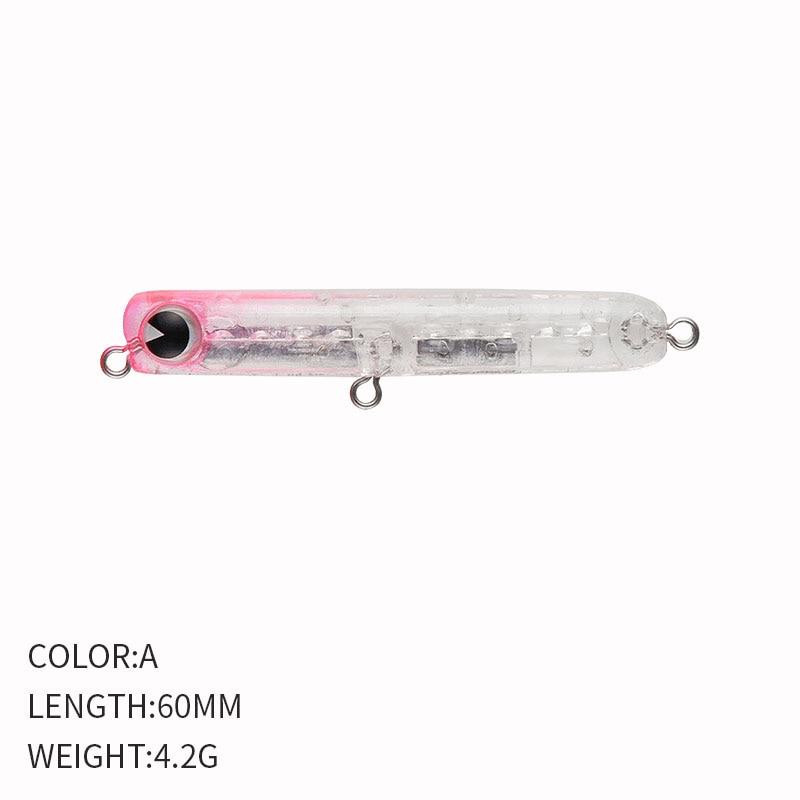 4,8 г 60 мм рыболовные приманки-карандаш Mini Pesca для щуки, форели, джеркбейты, воблеры, японские рыболовные снасти, японская тонущая искусственная приманка YSL