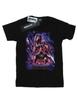 Womens/Ladies Avengers Endgame Movie Poster Cotton Boyfriend T-Shirt