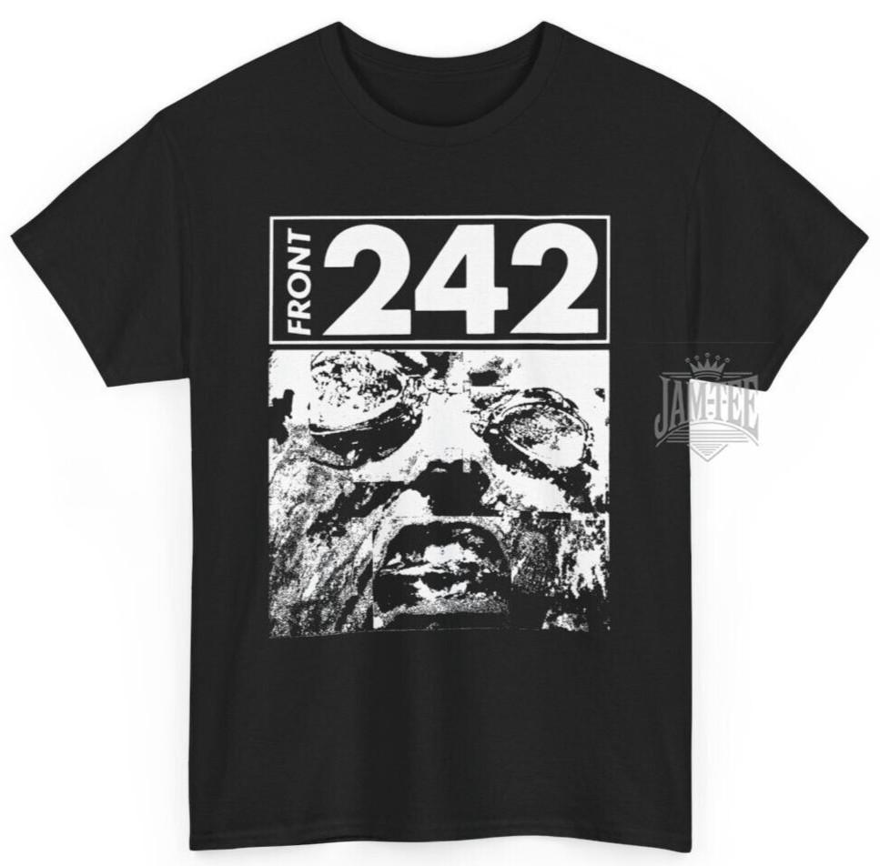 Футболка Front 242, Музыкальная группа Рок-н-ролл Панк Готика Метал Ретро Унисекс