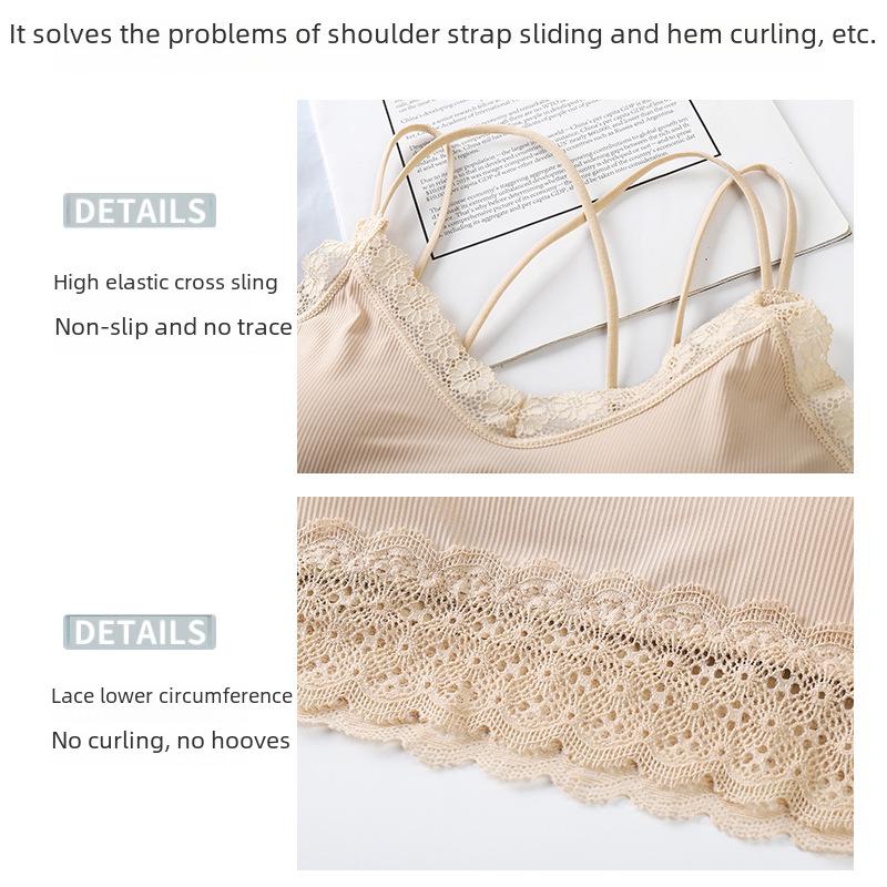 Женский кружевной спортивный бюстгальтер Ice Silk — сексуальный, удобный, дышащий и стильный.