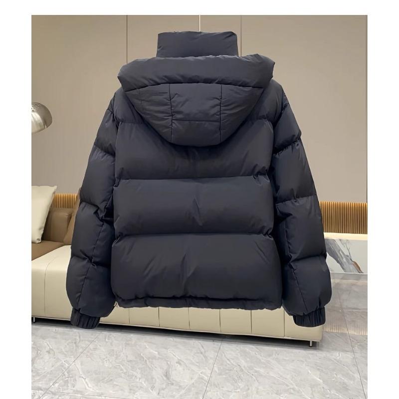 Хлопковое пальто Хлопковая куртка для женщин Маленькая Новая Осень Зима Короткая Свободная Хлопковая куртка с капюшоном