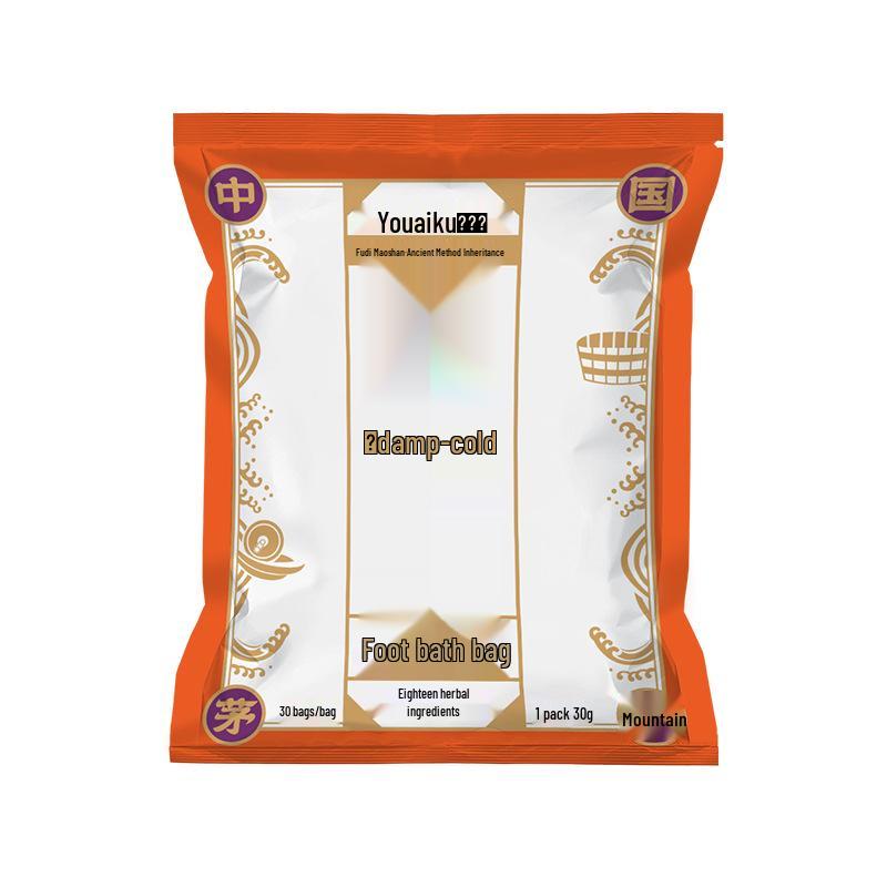 Травяная ванночка для ног с полынью и сычуаньским перцем - Порошок для изгнания холода и улучшения сна