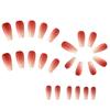 24Pcs French Style False Nails Nail Art Artificial Nails Full Cover False Nails Press On Nails Artificial Manicure Tool Nail Tip