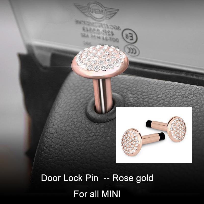 Интерьер автомобиля кольцо с бриллиантами наклейка украшение блестящий декор блестящие аксессуары для девочек для Mini Cooper F54 F55 F56 F60