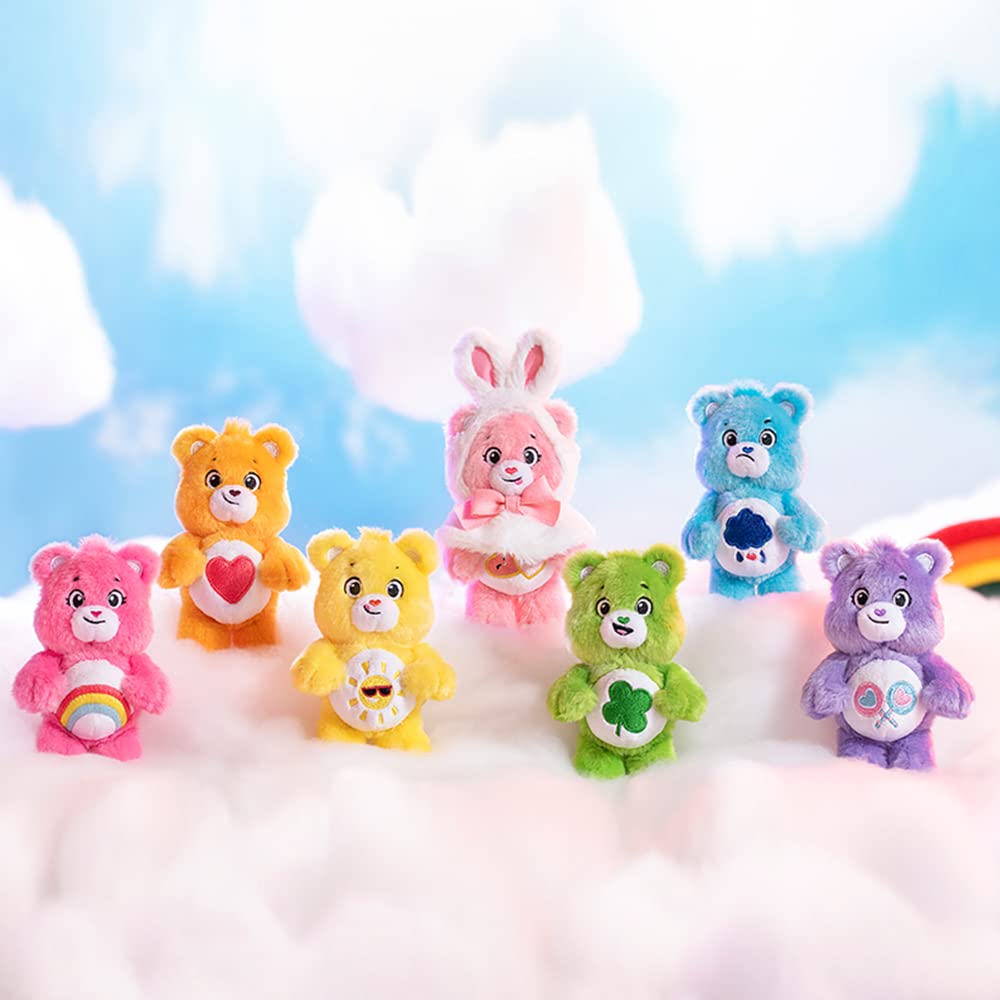 POP MART Care Bears РАЗБЛОКИРОВАТЬ МАГИЧЕСКУЮ серию Pop Mart Gacha Gacha Blind Box Фигурка Пластиковая модель Премиум-игрушка Мягкий винил Оригинальный персонаж День рождения