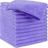 Dual-Sided Microfiber Towels for Cars Interior Detailing Towel 12 x 12 inch 500GSM Cleaning Rags for Car, Kitchen and Window