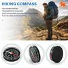 45 мм большой циферблат высокой точности водонепроницаемый военный компас подходит для кемпинга походов, скалолазания, путешествий