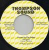 7inch Record LINVAL THOMPSON - Created By The Father / Gun Talk NONE Thompson Sound Jamaica Reggae, Ska & Dub Used