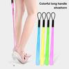 Long Handle Shoe Horn with Hanging Loop Pregnant Women Men Kids Seniors