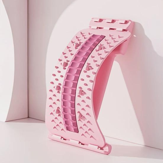 Тренажер для спины, тренажер для талии, регулируемый декомпрессор позвоночника, сколиоз, ишиас, облегчение боли в пояснице, массажер, доска для вытяжения поясницы