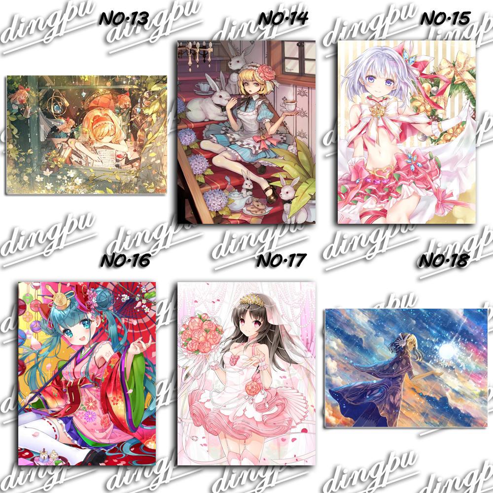 5D DIY Алмазные картины Мультфильм Вышивка Узор 3D Наборы для вышивки крестом Мозаика Картинки Наклейки на стену