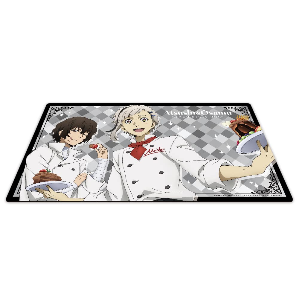 Bungo Stray Dogs Character Rubber Mat A [Atsushi Nakajima & Osamu Dazai]