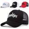 Hip-hop Cookies Embroidery Hats Adjustable Snapback Caps  Man Women Outdoor Sports