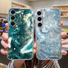 Для Samsung Galaxy S24 Чехол S24 Plus S 24 Ultra Чехол для телефона Мраморный Прозрачный Coque Мягкий ТПУ Fundas Для Samsung S25 FE S25+ Чехол
