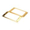 2 Pack Brass Guitar Pickup Mounting Frame for Electric Parts