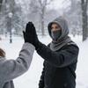 Капюшон Маска для лица Дышащая Ветрозащитная Теплая Регулируемая Головной убор Зимняя Шапка-капюшон Для холодной погоды Велоспорт Работа на открытом воздухе Пеший туризм