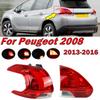 Для Peugeot 2008 2013 2014 2015 2016 Задний фонарь автомобиля Указатель поворота Предупреждающий стоп-сигнал Наружный узел заднего фонаря автомобиля