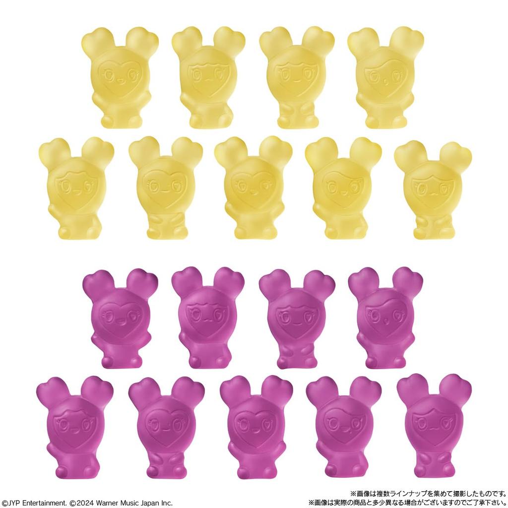 Bandai TWICE LOVELYS Gummy & Charm Box of 12 (Candy Toy)
