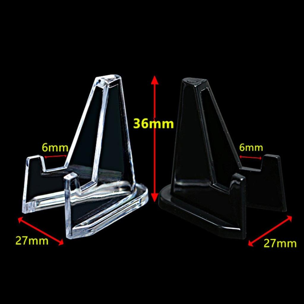 Подставка для монет, 20 шт. - Держатель для монет - Мольберт для монет - Пластиковый счетчик