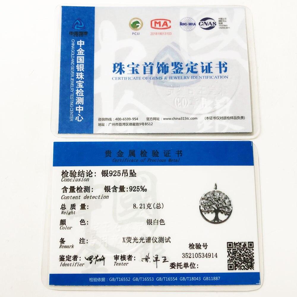 Pendant Tree , Brand New Fashion Romantic Jewelry Europe Bijoux Accessories 925 Sterling Silver Nature Gift For Woman