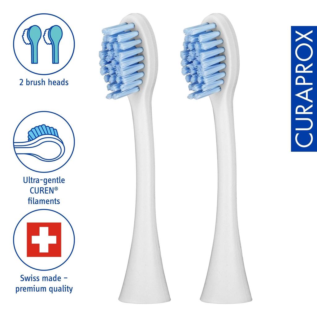 Curaprox Hydrosonic Easy Sonic Электрическая зубная щетка Сменные насадки - (2 упаковки)