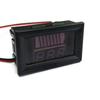 0.56'' Red Blue LCD Digital Voltmeter 12V 24V 60V 72V  Battery Capacity Indicator Lead Acid Power Car Motorcycle Voltage Tester