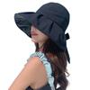 Шляпа с защитой от УФ-лучей для защиты от солнца Дизайн с покрытием, блокирующим свет для защиты от солнца УФ-защита Размер подбородка делает лицо широким Летняя [Топхана] Женщины, [УФ]