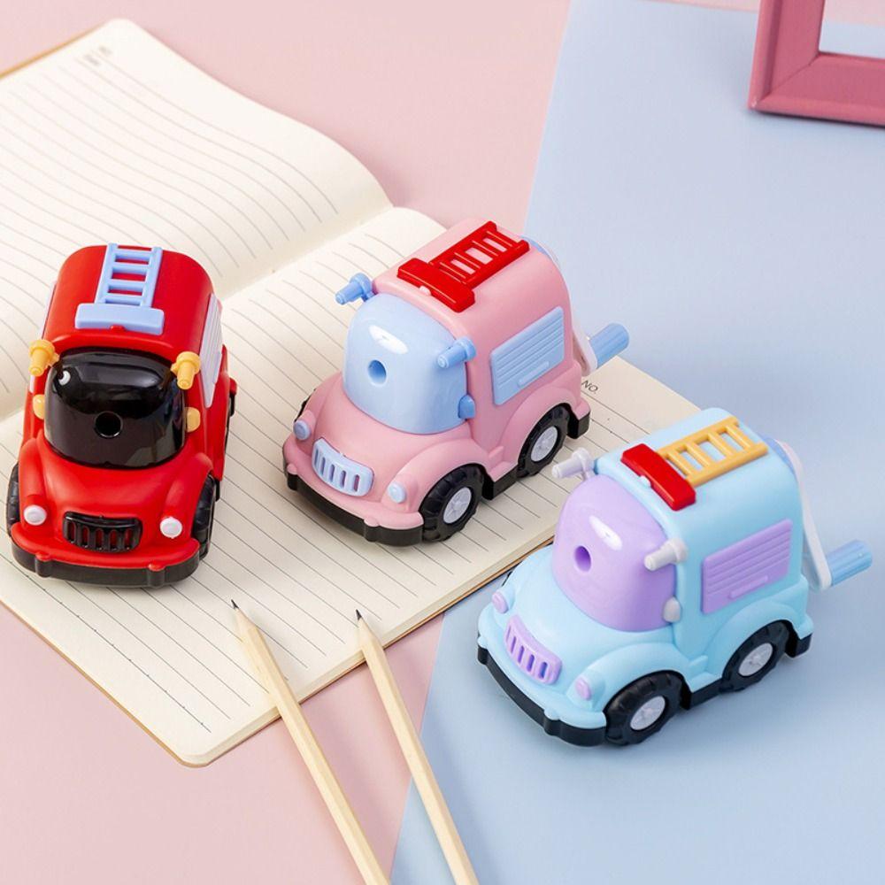 Automatically Enters Lead Manual Pencil Sharpener Car Shape Pencil Sharping Tools School Supplies