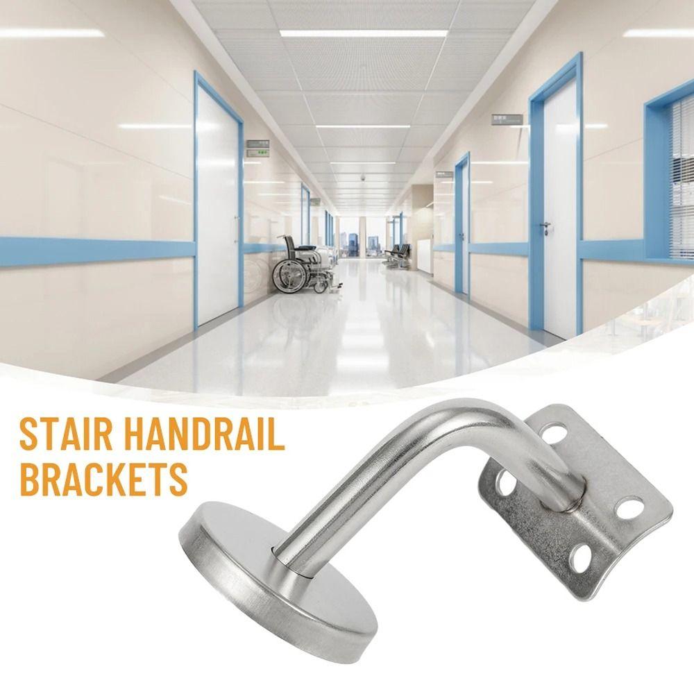 1Pcs Stainless Steel Handrail Bracket Wall Support Balustrade Bracket For Hospitald Office Home