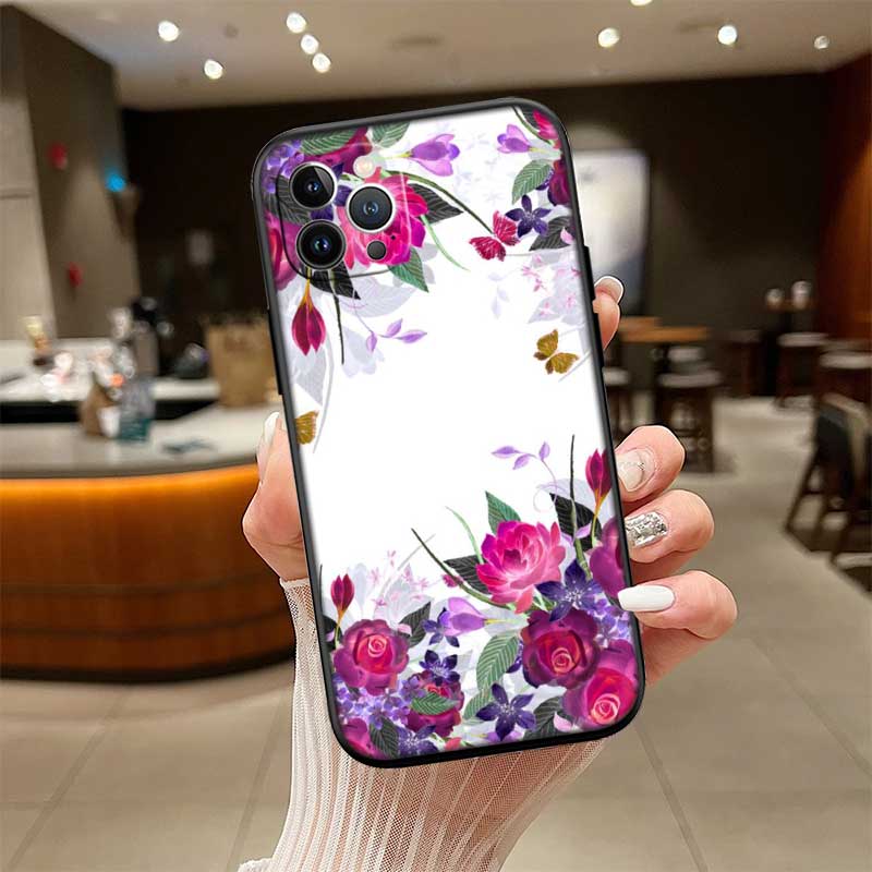 NH24 Цветы роза Розовый чехол для телефона для Samsung Galaxy S20 S21 S22 Ultra FE + Plus A21S A22 A24 A25 A26 A30 A30S A31