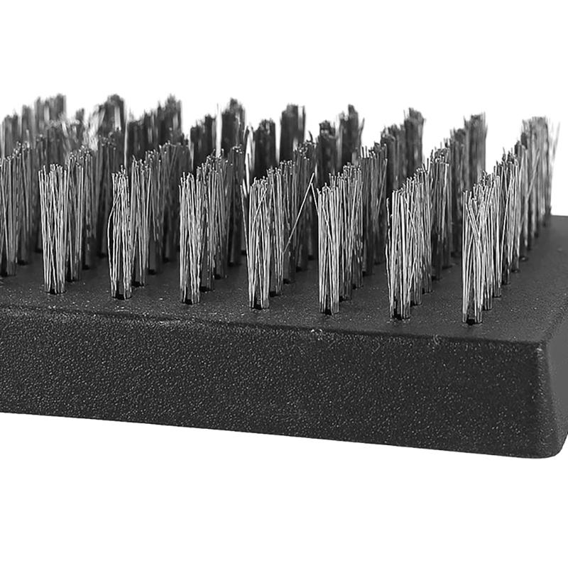 Сменные насадки для щеток для гриля, термостойкая проволока, щетина для гриля, беспроводные насадки для чистки щеток, портативный очиститель для барбекю