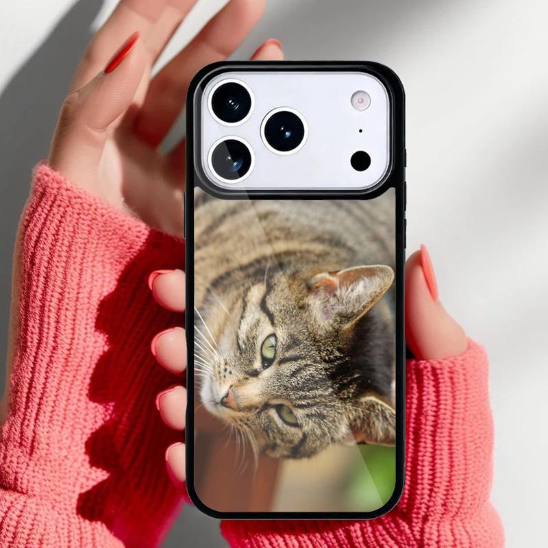 Милый котенок полосатый котенок Могги Чехол для телефона для iPhone 17 16 15 14 13 Pro Max Задняя крышка для 12 11 Pro Coque