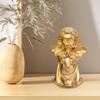 Little Angel Statue Resin Cherub Figurine Praying Angel Sculpture for Home Office Shelf Desktop Cabinet Decoration