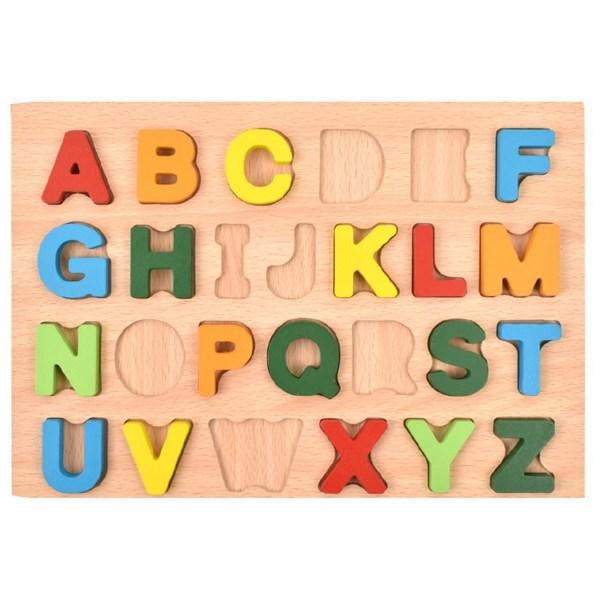 Стереоскопический набор с деревянным алфавитом Озтой, 1 комплект, Лучшая головоломка для малышей в Корее